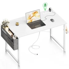 ODK Computer Desk - 40 Inch Office Writing Desk for Home, Student Study Desk ...