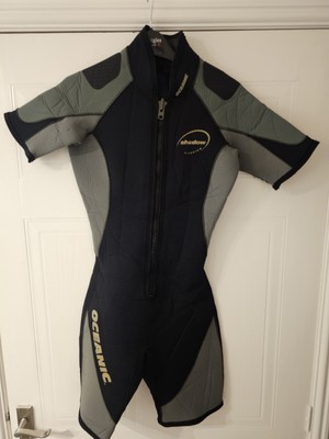 Oceanic Shadow Titanium Scuba Diving Shorty Neoprenanzug - Damen uk12