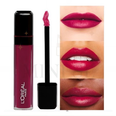 L'Oreal Infallible Mega Lipgloss 8ml - MATT 407 SMOKE ME UP - NEU & Versiegelt