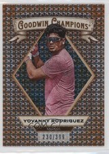 2025 Upper Deck Goodwin Champions Orange Dots 230/399 Yovanny Rodriguez #42 6kv