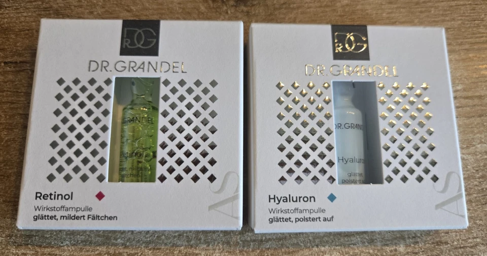 Dr. Grandel 2 Ampullen Hyaluron + Retinol NEU OVP - Bild 1 von 1