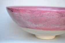 Premium Keramik Waschbecken 40 cm – Unique Edition - Rosa Gebleicht