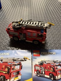 LEGO Creator 6752 Fire Rescue 3 in 1 Firefighter (95% Complete) W/ Instructions