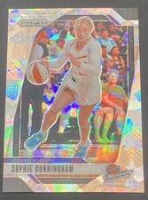 2024 Prizm WNBA SOPHIE CUNNINGHAM Silver Cracked Ice Prizm #117 Indiana Fever