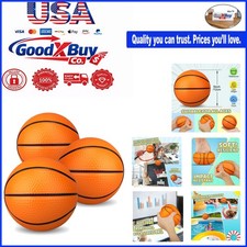 Mini Foam Basketballs 3-Pack 5 Inch Indoor Outdoor Soft Play Toys for Kids, O...