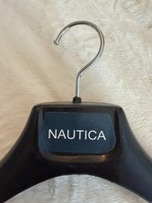 Nautica Designer Navy Blue Coat Blazer Plastic Clothes Suit Hanger XL Shoulder