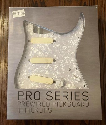EMG DG20 David Gilmour Pre-Wired Strat Pickguard~W/Pearl~USA~OPEN BOX~New