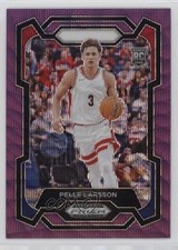 2024-25 Panini Prizm Draft Picks Purple Wave Prizm Pelle Larsson #16 1h1n