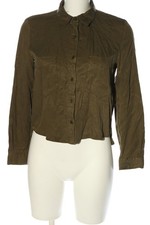 ZARA BASIC Camicia blusa Donna Camicetta a blusa Taglia IT 38 verde scuro