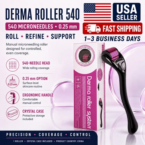 Derma Roller 540 Microneedles