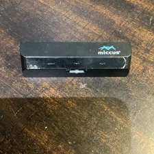 Miccus Home RTX Mini Bluetooth Transmitter/Receiver Model MHMRTX4-OPT -tested