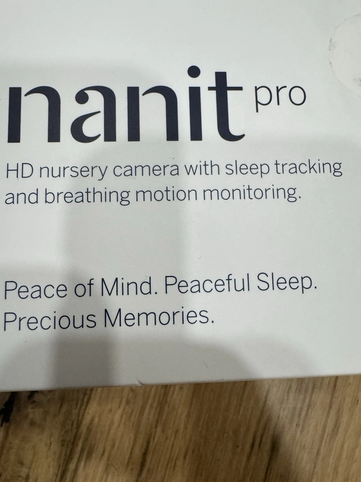 New In box Nanit Pro Smart Baby Monitor & Flex Stand - 1080p Wi-Fi Video Camera