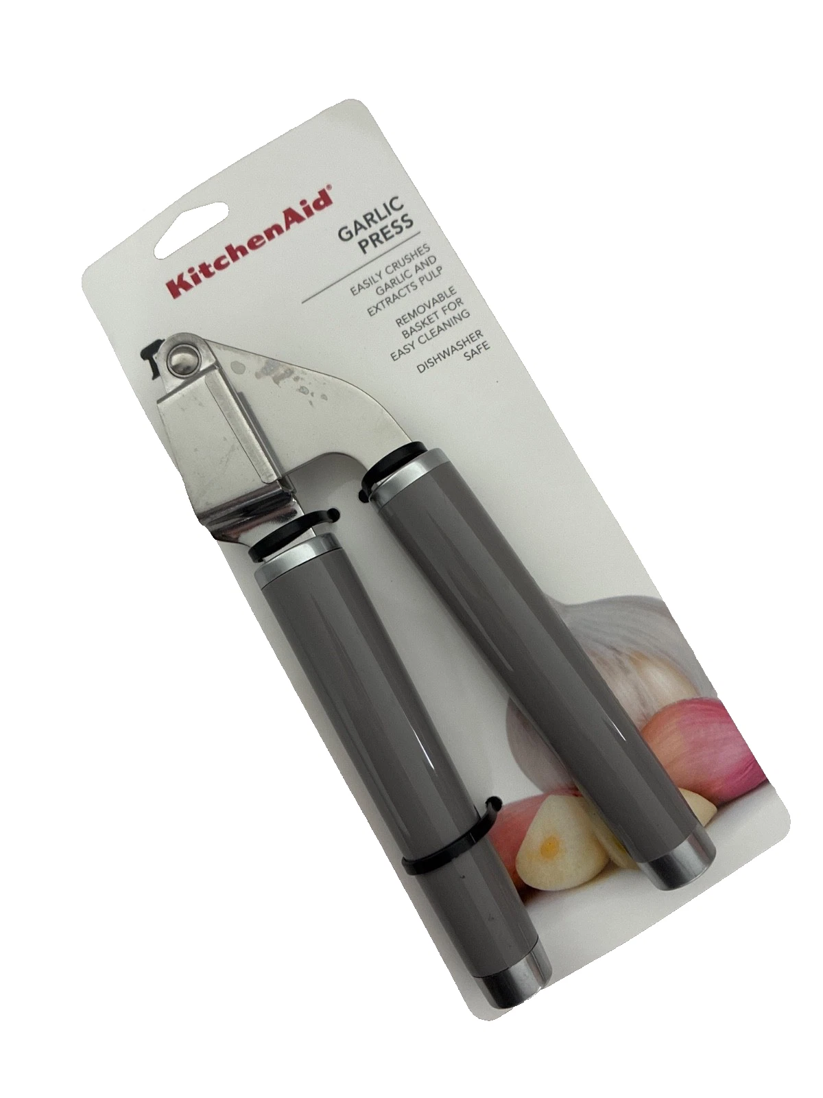 New KitchenAid Gray Silver HGSA Heavy Garlic Press
Opens in a new window or tab