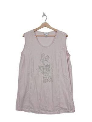 MIA MODA Tunika Damen Top Gr. DE 46 pink Casual-Look