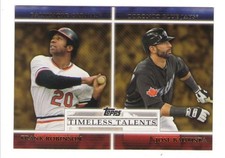 2012 Topps Timeless Talents - TORONTO BLUE JAYS