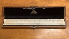 Antiker Rechenschieber / Universalschieber - Albert Nestler