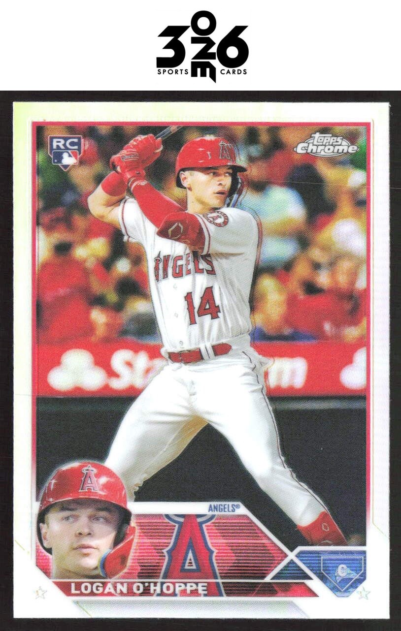 Logan O'Hoppe 2023 Topps Chrome Refractors #188