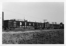 X757 RP 1973 DT&I  DETROIT TOLEDO & IRONTON RAILROAD GONDOLA CAR #9778