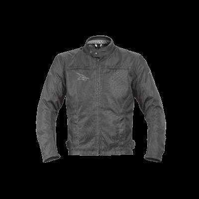 Jacke Motorrad Mit Schutz Stoff axo NK3 Wp Schwarz Größe XXL