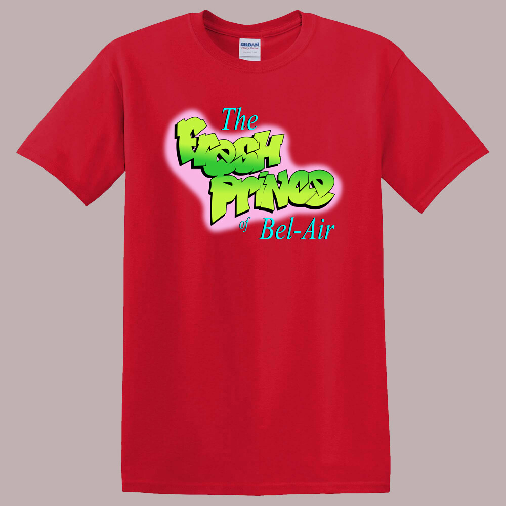 The Fresh Prince of Bel-Air Men's Red T-Shirt Size S-5XL | eBay