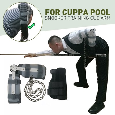 Arm Wrist Integrated Orthotics L/R FOR Cuppa Pool Cue Snooker Training Applianc