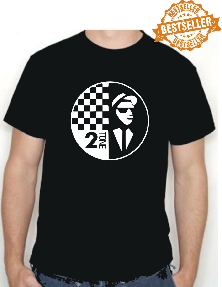 SKA (ref2T) Two/Tone T-Shirt Tee Vespa Motown Retro Lambretta  S-XXL