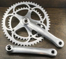 Vintage Campagnolo Chorus Road Bike CRANKS 172.5mm 53t 39t C Record Era Bicycle