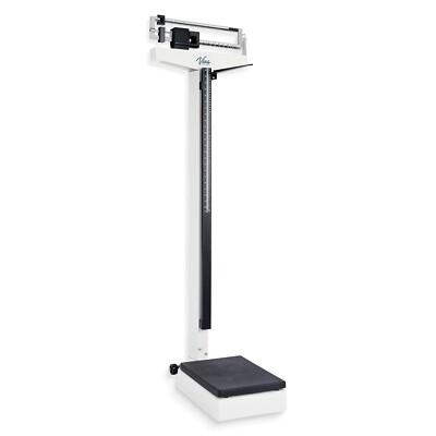 Medical Office Beam Scale Analog Medical Grade Height and Weight Capacity 440 lb