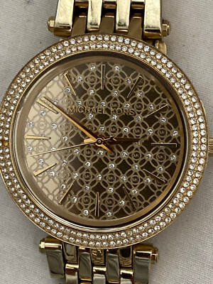 Michael Kors Darci MK3398 Gold Wrist Watch for Women #111504 5 ATM