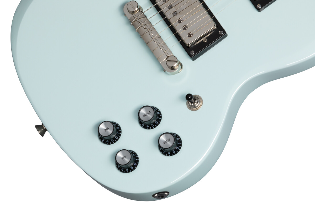 Epiphone Power Players SG Ice Blue with gig bag | eBay
