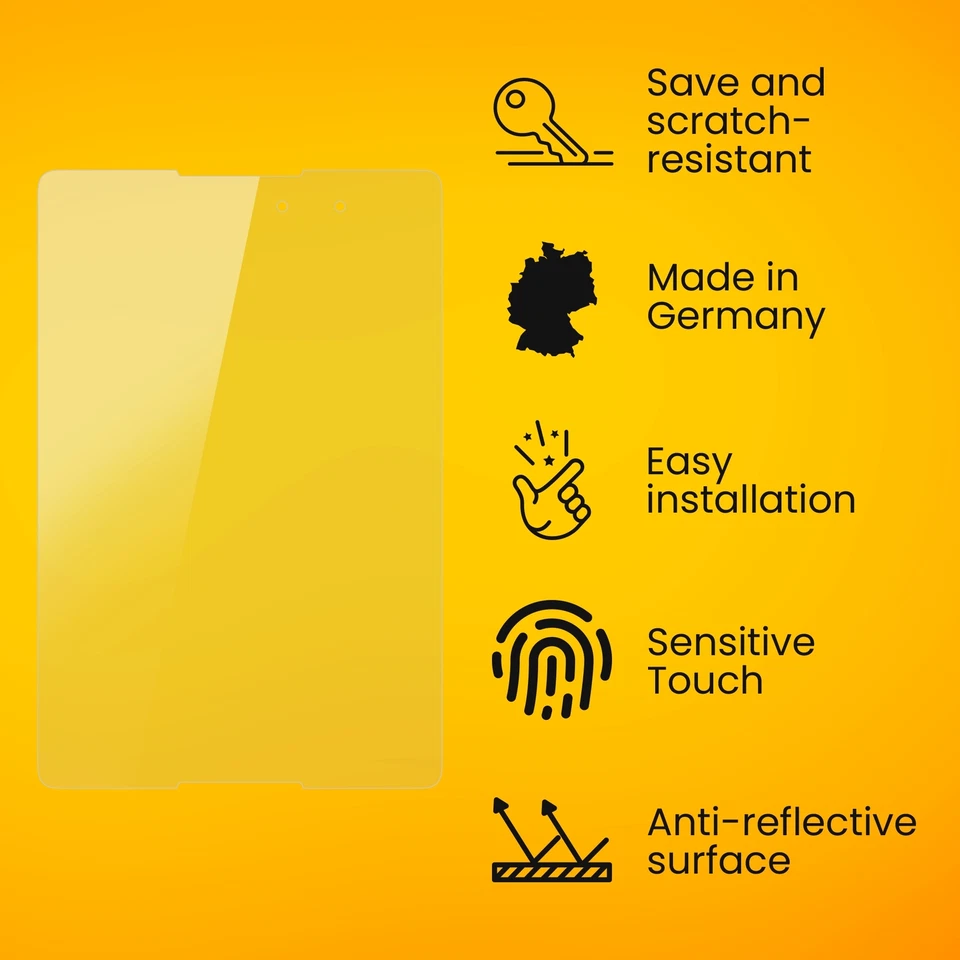 atFoliX 2x Screen Protection Film for Asus ZenPad 3 8.0 Z581KL matt&shockproof - Image 3 of 4