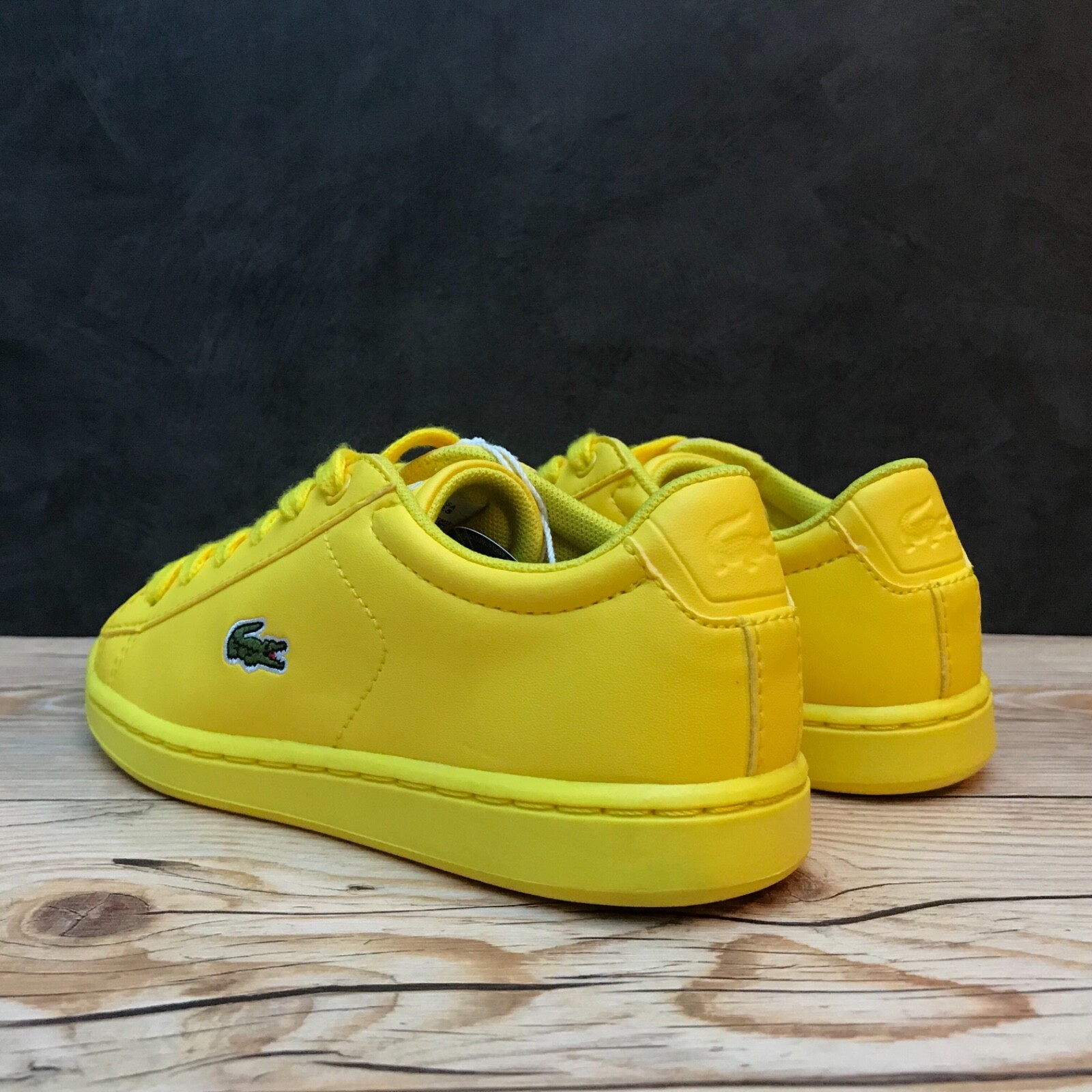 Lacoste Yellow Classic Sneakers Kids 