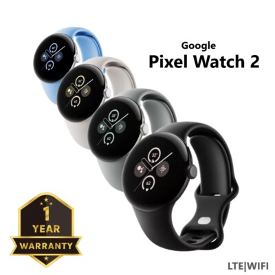 Google Pixel Watch 2 41mm WiFi | LTE (Unlocked) Black Gold
