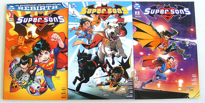 SUPER SONS Rebirth - 1 2 3 komplett - Paperback PANINI 2018 ...Tierisch gut ua