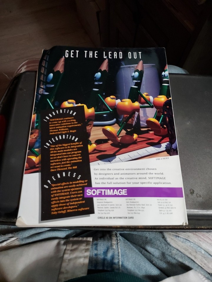 COMPUTER GRAPHICS WORLD MAGAZINE COMPUTER ART MARCH 1993 | eBay