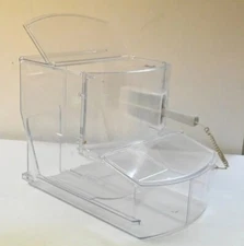 Radeus Scoop Self Serve Clear Food Dispenser Dry Bin 830 12/16/13 Trade Fixture
