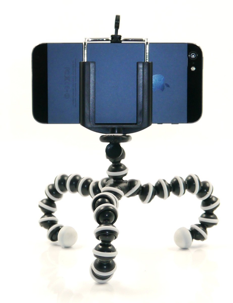 Octopus Flexible Tripod Stand for GoPro Camera Apple iPhone 6S