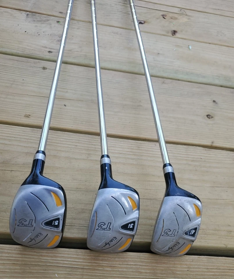 Walter Hagen T3 Driver, 3, 3i, 4i, 5i Hybrid RH Stock Regular Flex Graphite Set - Image 4 of 4