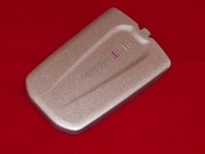 SIEMENS C65 CV65 C72 COPERCHIO BATTERIA ORIGINALE COPERCHIO SUPERIORE argento BRANDING T-Mob.