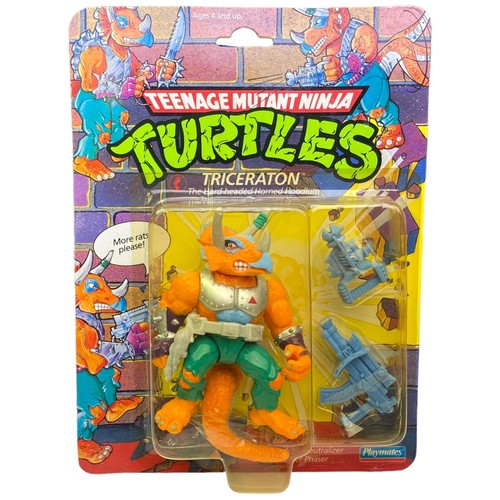 Vintage Teenage Mutant Ninja Turtles Triceraton Fi...