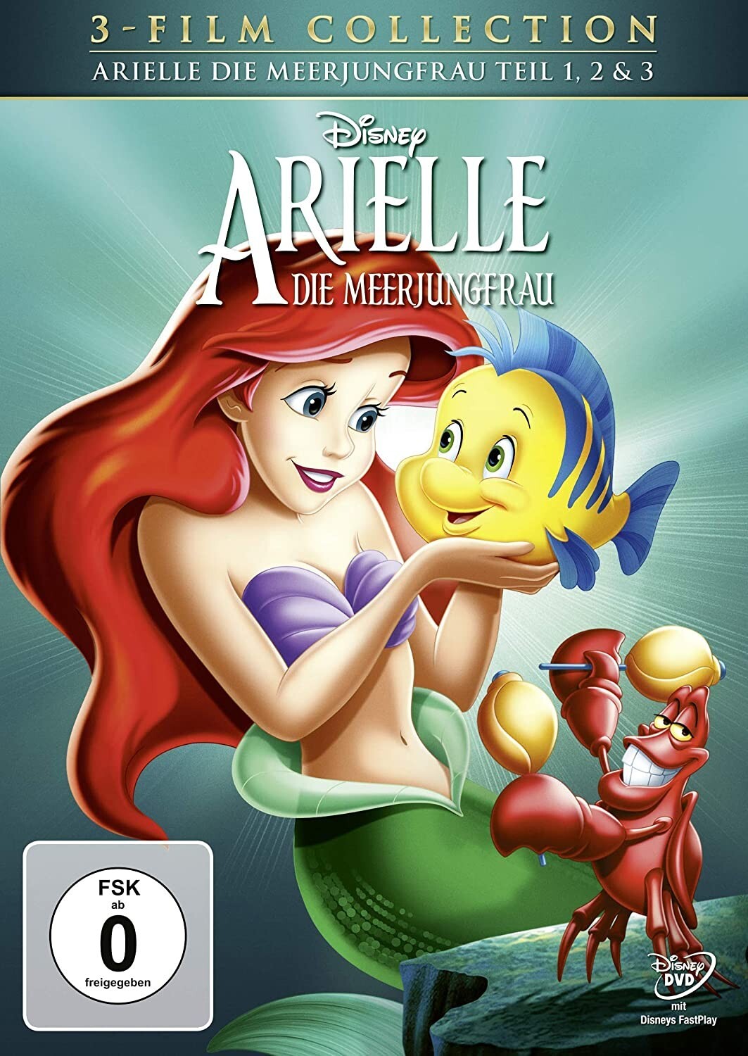 Arielle Die Meerjungfrau Teil 1,2 & 3 (2018) (3DVDs) Neuware - Bild 4