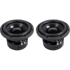 (2) American Bass XD-844 8" 600 Watt Car Subwoofers DVC 4 Ohm Subs 90 Oz Magnets
