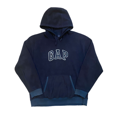 GAP Boys Arch Logo Fleece Pullover Hoodie Dark Grey, Ubuy