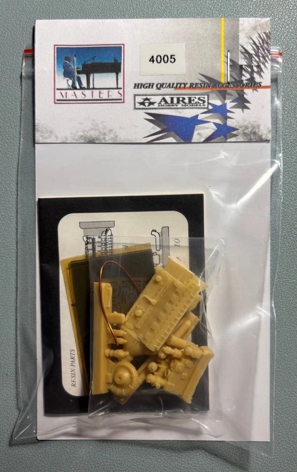 AIRES HOBBY MODELS 4005 - ENGINE JUNKERS JUMO 213 - 1/48 RESIN KIT - Immagine 2 di 4