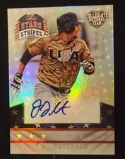 D.J. Peterson  2015 USA Stars & Stripes Collegiate National Team AUTO 2/5
