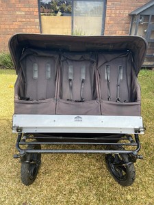 mountain buggy triple jogging stroller