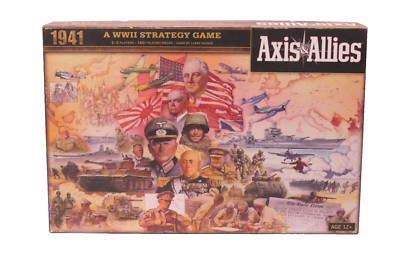 Axis & Allies 1941 Board Game Complete Hasbro Avalon Hill