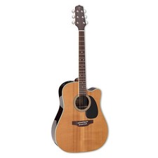 Takamine Ef360sc Tt Series Dreadnought Acoustic Electric Guitar W Case Natural