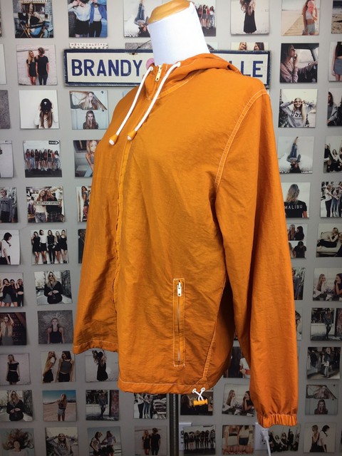 green brandy melville zip up