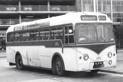 AB0447 Birch Coach Bus - WLW 42 nach Bedford - Foto 6''x4''